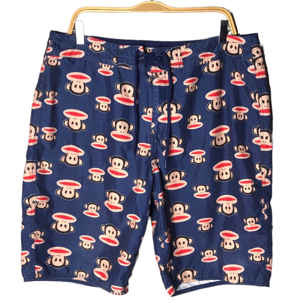 Paul Frank Julius Monkey novelty graphic board shorts 38W